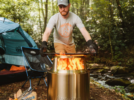 Solo Stove Adapter + Plancha voor Bonfire sfeerfoto