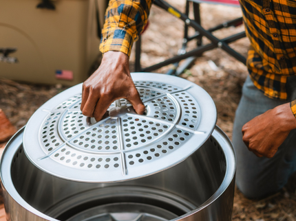 Solo Stove Bonfire Pellet Adapter sfeerfoto