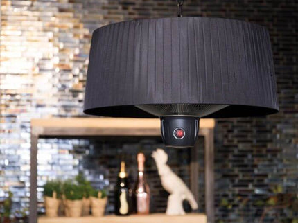 Chauffage de terrasse suspendu Artix Compact noir Sunred
