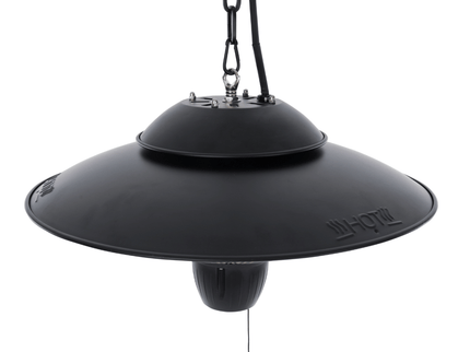 Chauffage de terrasse suspendu Barcelona 1500 noir Sunred