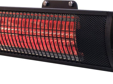 Chauffage de terrasse suspendu Royal Diamond Dark Wall 2000 noir Sunred