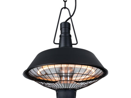 Chauffage de terrasse suspendu Indus 2100 noir Sunred