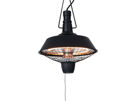 Chauffage de terrasse suspendu Indus 2100 noir Sunred
