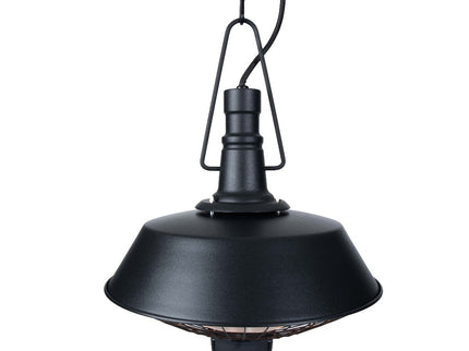 Chauffage de terrasse suspendu Indus 2100 noir Sunred