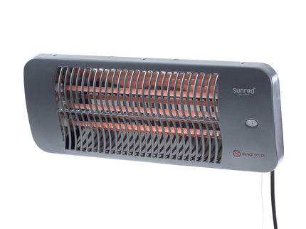 Chauffage de terrasse suspendu Lugo 2000 gris Sunred