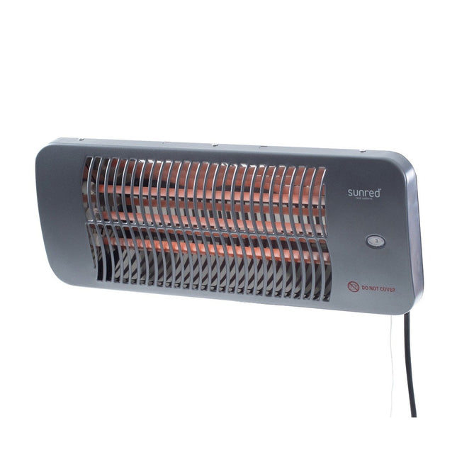 Chauffage de terrasse suspendu Lugo 2000 gris Sunred