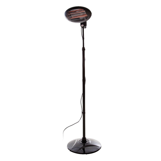 Chauffage debout Quartz 2000 noir Sunred