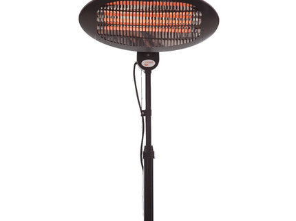 Chauffage debout Quartz 2000 noir Sunred