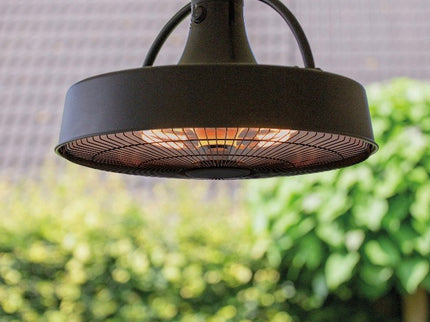 Chauffage de terrasse suspendu Retro 2100 noir Sunred