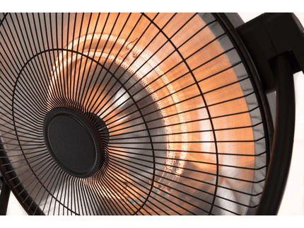 Chauffage debout Retro 2100 noir Sunred