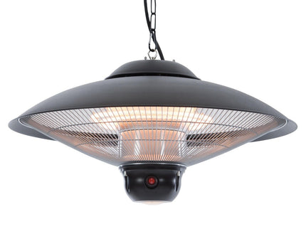Chauffage de terrasse suspendu Sirius 2100 noir Sunred