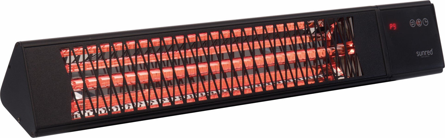 Chauffage de terrasse suspendu Smart Heater 2500 noir Sunred