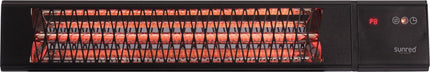 Chauffage de terrasse suspendu Smart Heater 2500 noir Sunred