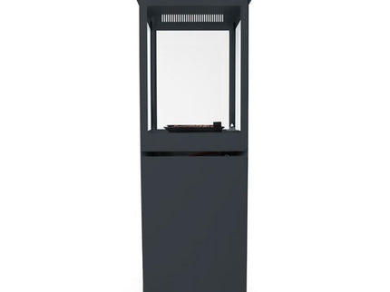 Parasol chauffant anthracite Sunwood Marino