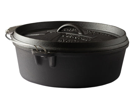 The Windmill Dutch Oven 6 Qt zonder pootjes voorkant