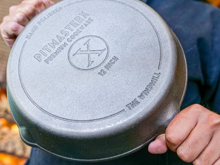 The Windmill PitmasterX 12 Inch skillet
