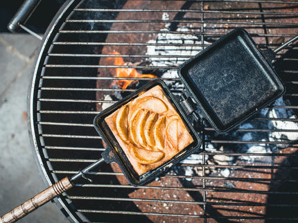 The Windmill Sandwichijzer met Korte Handvaten met appel