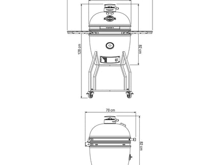 Barbecue kamado LARGE Complet YAKINIKU