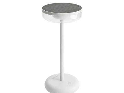 ZOLUNA Lampe Solaire de Table Bobbie Blanc