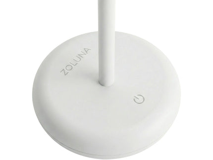ZOLUNA Lampe Solaire de Table Bobbie Blanc