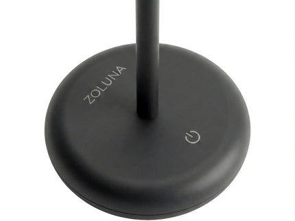 Lampe solaire de table Bobbie noir ZOLUNA