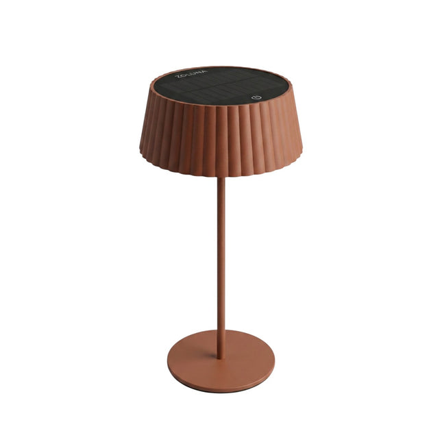 Zoluna solar tafellamp Jyp rusty red
