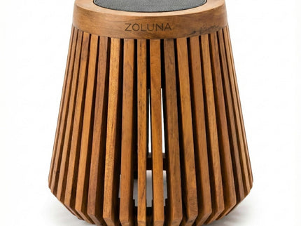 ZOLUNA solar vloerlamp Lon M teak