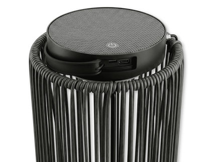 ZOLUNA solar vloerlamp Luca Grande deep coal