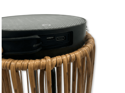 ZOLUNA solar vloerlamp Luca Grande light oak