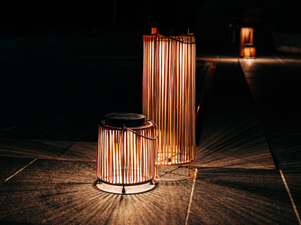 ZOLUNA vloerlamp Luca light oak