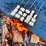 BonFeu BonPlancha ½ Bol à feu Ø60