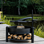 CookKing Bol à Feu Multifonctionnel Montana X avec Grille de Cuisson 60 cm