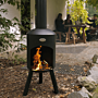 BonFeu BonBini Noir Cheminée Extérieur 