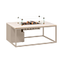 Cosi Table à feu Cosiloft 120 Sandy Beige / Stone
