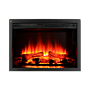 Livin'flame Cheminée Encastrable Arosa Wifi Noire