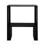 Livin' flame Entourage de cheminée Ardez Black