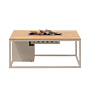 Cosi Table à Feu Cosiloft 120 Sandy Beige / Teak