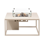 Cosi Table à Feu Cosiloft 100 Sandy Beige / Stone