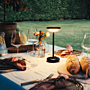 ZOLUNA Lampe Solaire de Table Bobbie Noir