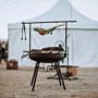Barebones Cowboy Fire Pit Grille Système