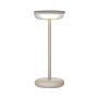 Lampe solaire de table Bobbie sable ZOLUNA