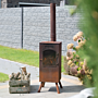 BonFeu BonCarré Corten Cheminée de jardin
