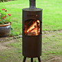 BonFeu BonGiano LP Noir Cheminée Extérieur
