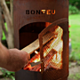 BonFeu BonGiano LP Corten Cheminée exterieur 