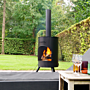 BonFeu BonTon 50 Noir Cheminée Extérieur