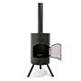 Cheminée de jardin BonTon 40 noire BonFeu