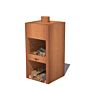FORNO Poêle de Jardin Stig Acier Corten