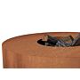 FORNO Table de Feu Acier Corten Ronde (Ø 125 cm)