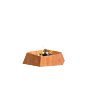 FORNO Bol de feu Forma Acier Corten