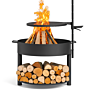 CookKing Bol de Feu Montana X 60 cm avec Mât et Grille 50 cm